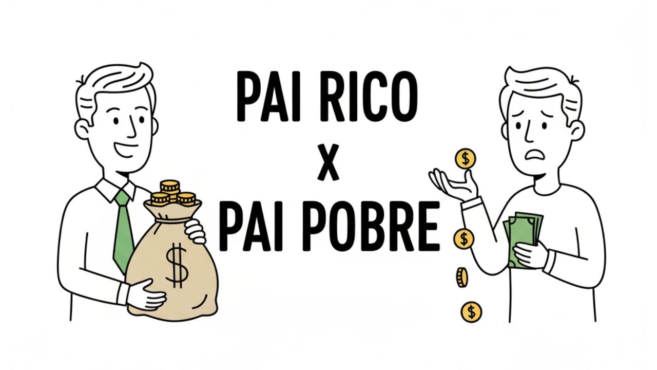 De Pobre a Rico: o Guia de Pai Rico, Pai Pobre.
