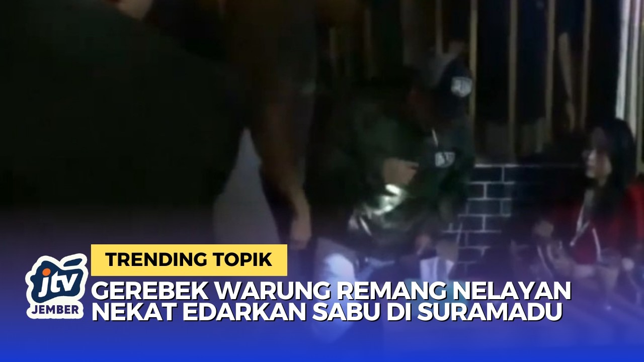 Gerebek Warung Suramadu: Nelayan Pengedar Sabu Ditangkap Saat Ramadan