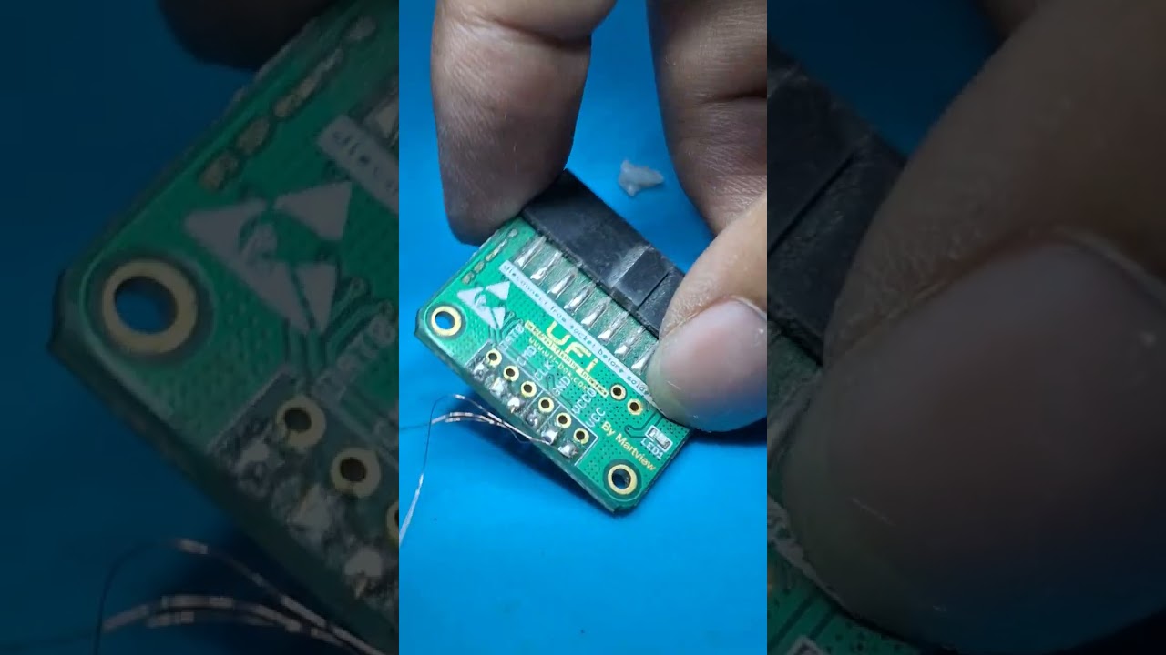 isp samsung A135F ufi box easy jtag box rst pin