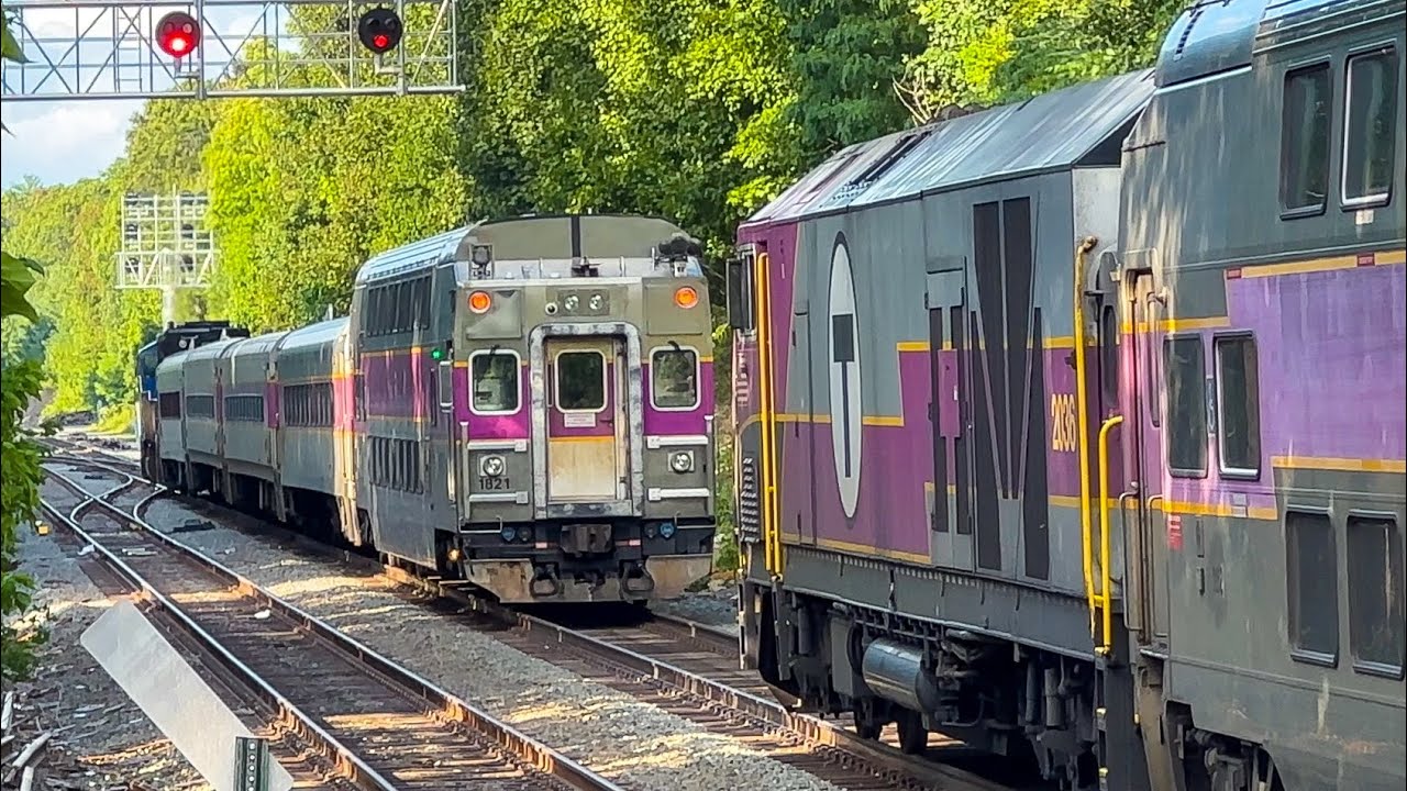 The Process of Rescuing a Broken Down MBTA Commuter Rail Train - 9/1/2024