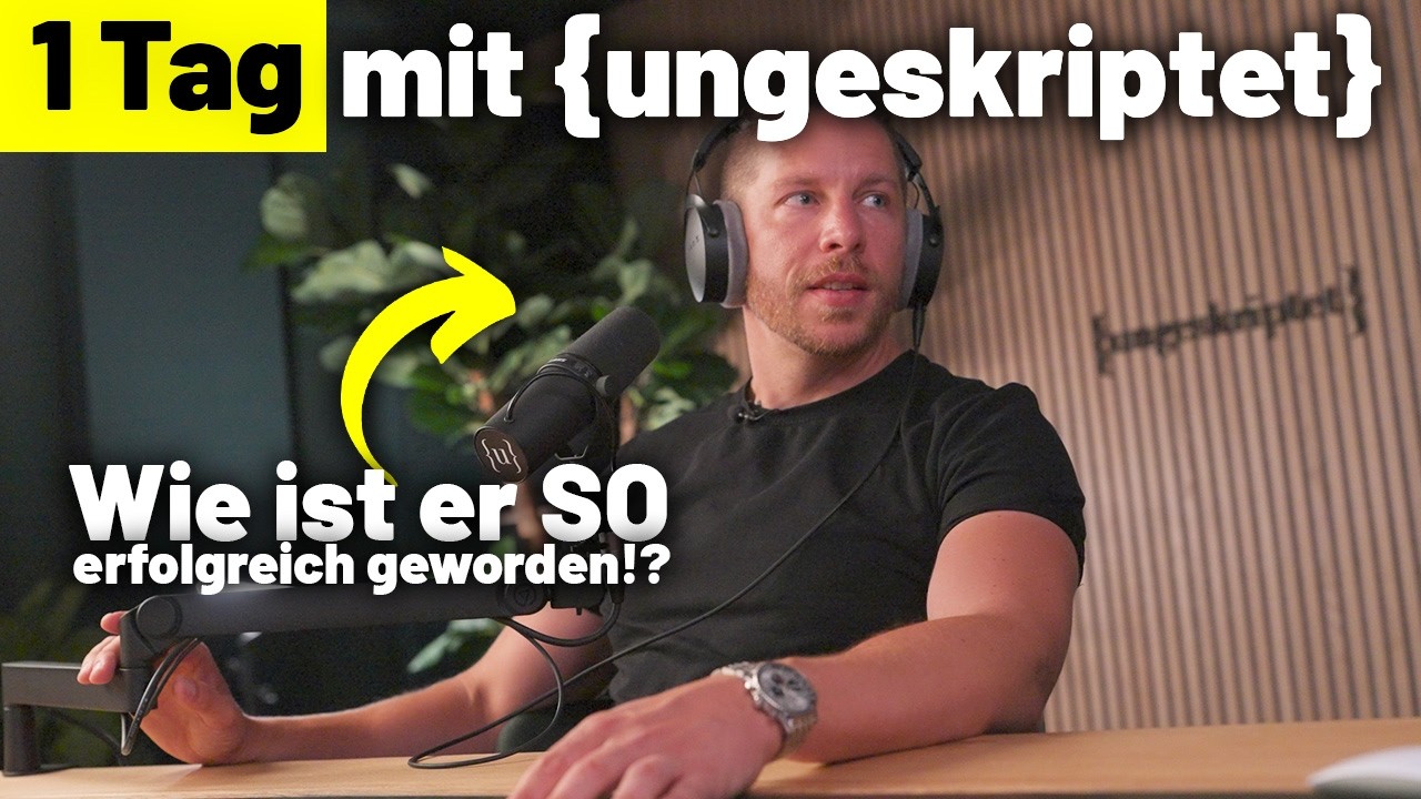 1 Tag mit Ben {ungeskriptet} - was steckt hinter seinem Erfolg?