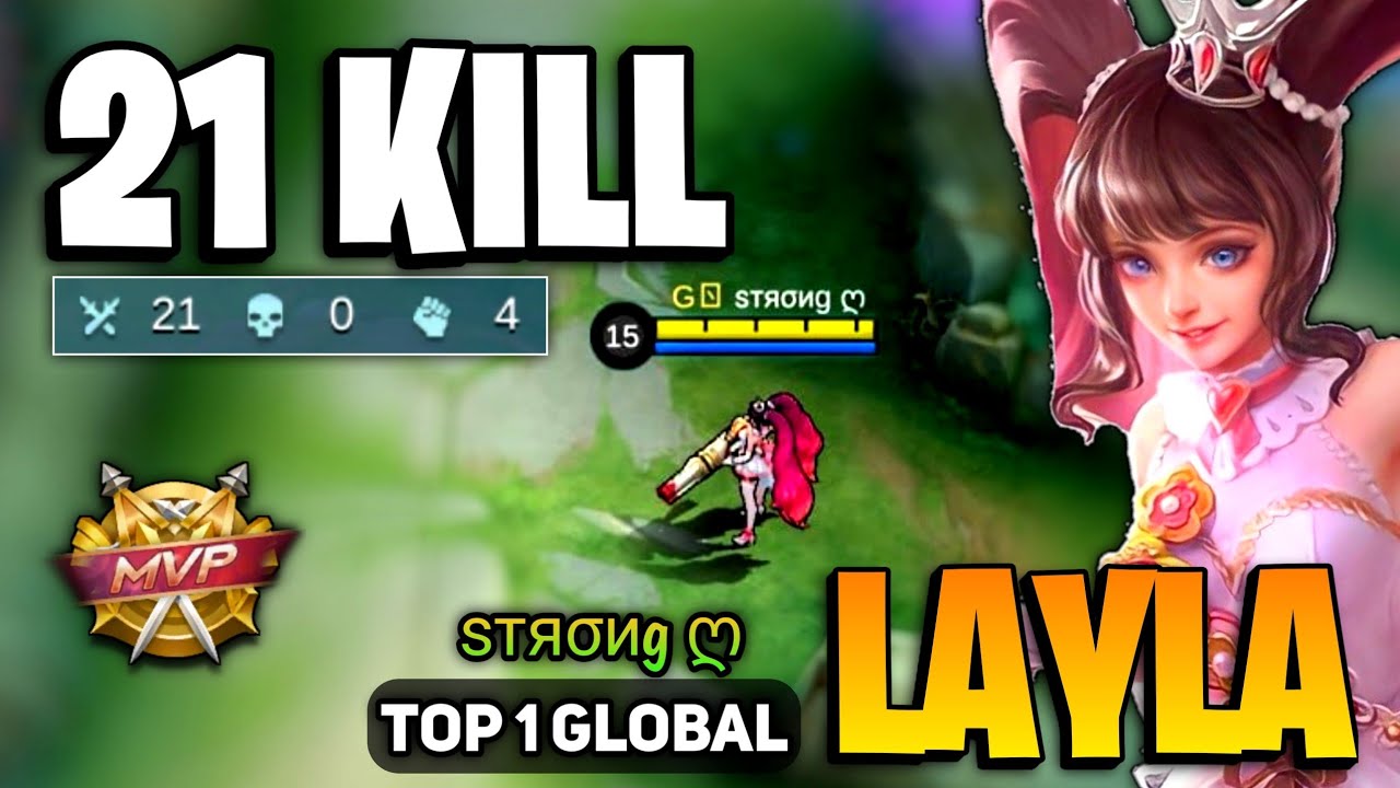 PERFECT GOLDLANE! Layla Best Build 2023 [ Layla Gameplay Top 1 Global ] By ѕтя&sigma;иg ღ - Mobile Legends