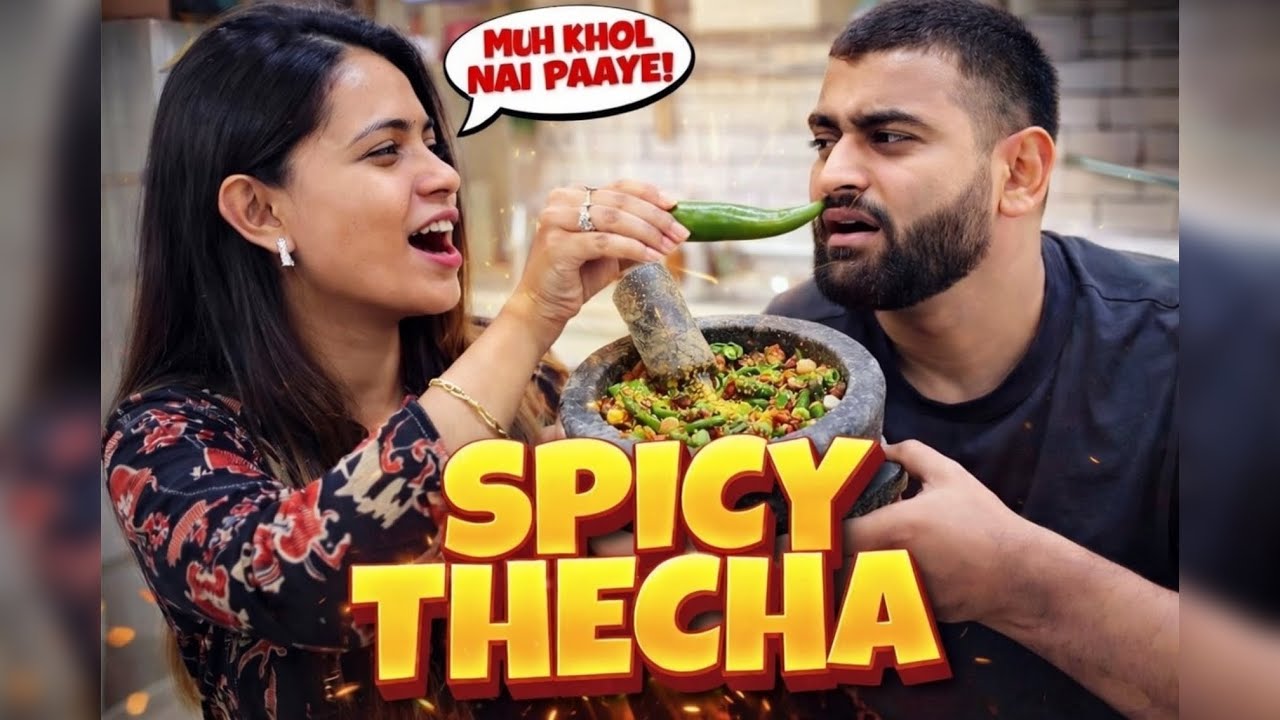 Thecha Chatni + Husband Wife Nok-Jhok 😂 | Maharashtrian Swag #ThechaChatni#MaharashtrianRecipe