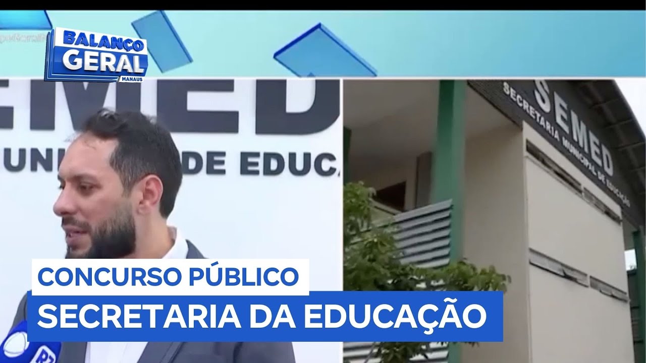 Prefeitura de Manaus (AM) anuncia novo concurso público