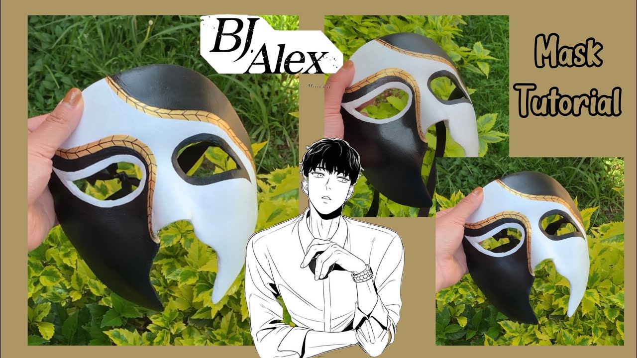 Cómo hacer la máscara de BJ Alex 🖤
