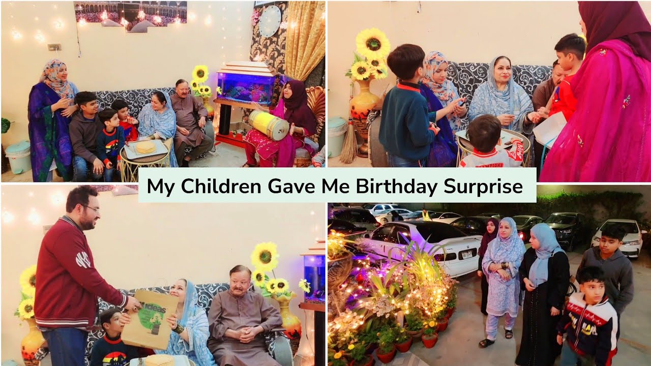 My Children Gave Me Birthday Surprise ❤️❤️