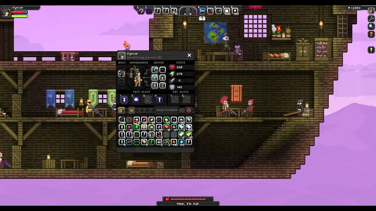 Let's play Starbound - Episode 14 - Explo, Avian pirates against UFO boss on their ship - part 03/03