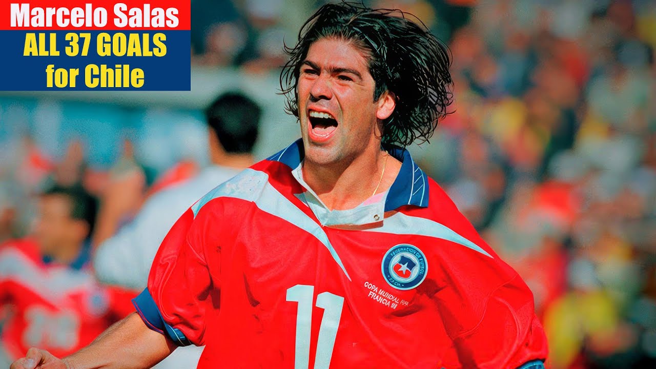 Marcelo Salas ◉ All 37 Goals for Chile 🇨🇱