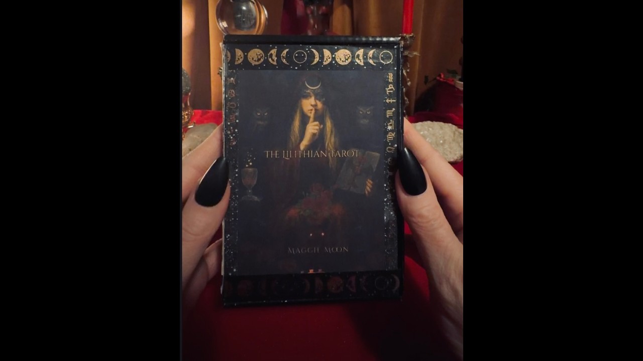 The Lilithian Tarot Second Print Walkthrough #lilith #Lilithiantarot #witchcraft #tarotwalkthrough