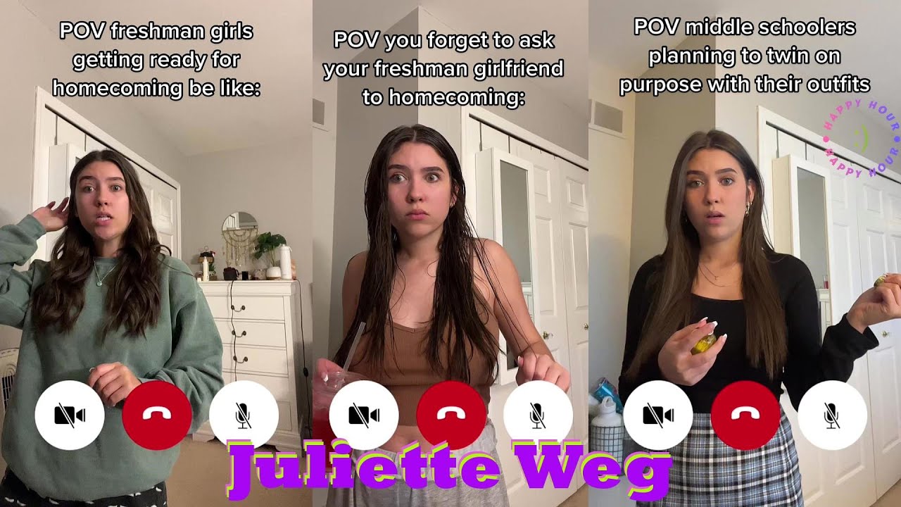 *4 HOUR* Juliette Weg TikTok 2024 | Juliette Weg TikTok Compilation 2023 - 2024