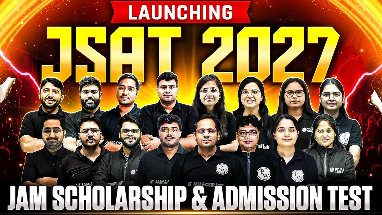 JSAT 2027 Launch | JAM Scholarship & Admission Test | Big Announcement