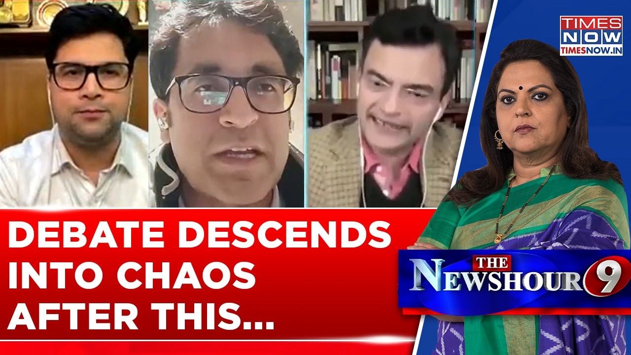 Touseef Khan Drops Epstein Files, Pradeep Bhandari Reacts, Then Anand Ranganathan Brings Carnage