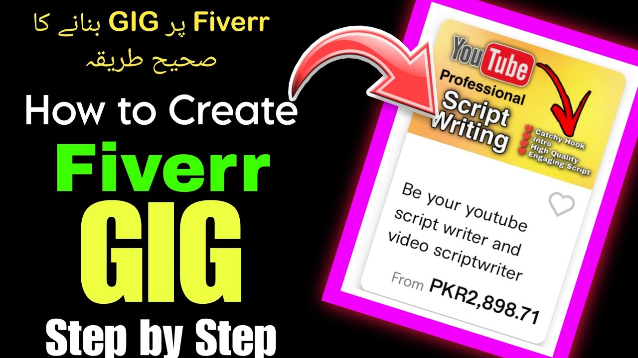 How to Create GIG in Fiverr | How to create fiverr gig | fiverr gig create
