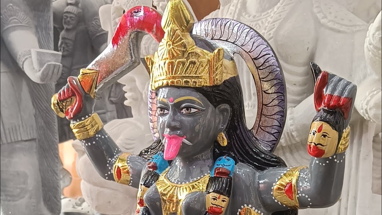 Kali Mata Marble Murti || Mahakali Mata Black Marble Murti | Kali Mata Murti Price..9521466874