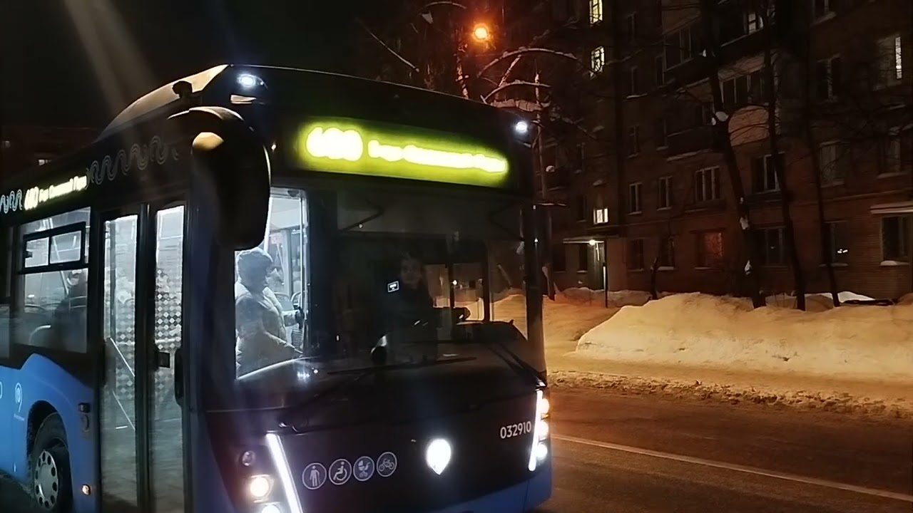 Респект водителю!Отправление NEFAZ 5299-40-52 №032910 по маршруту 680
