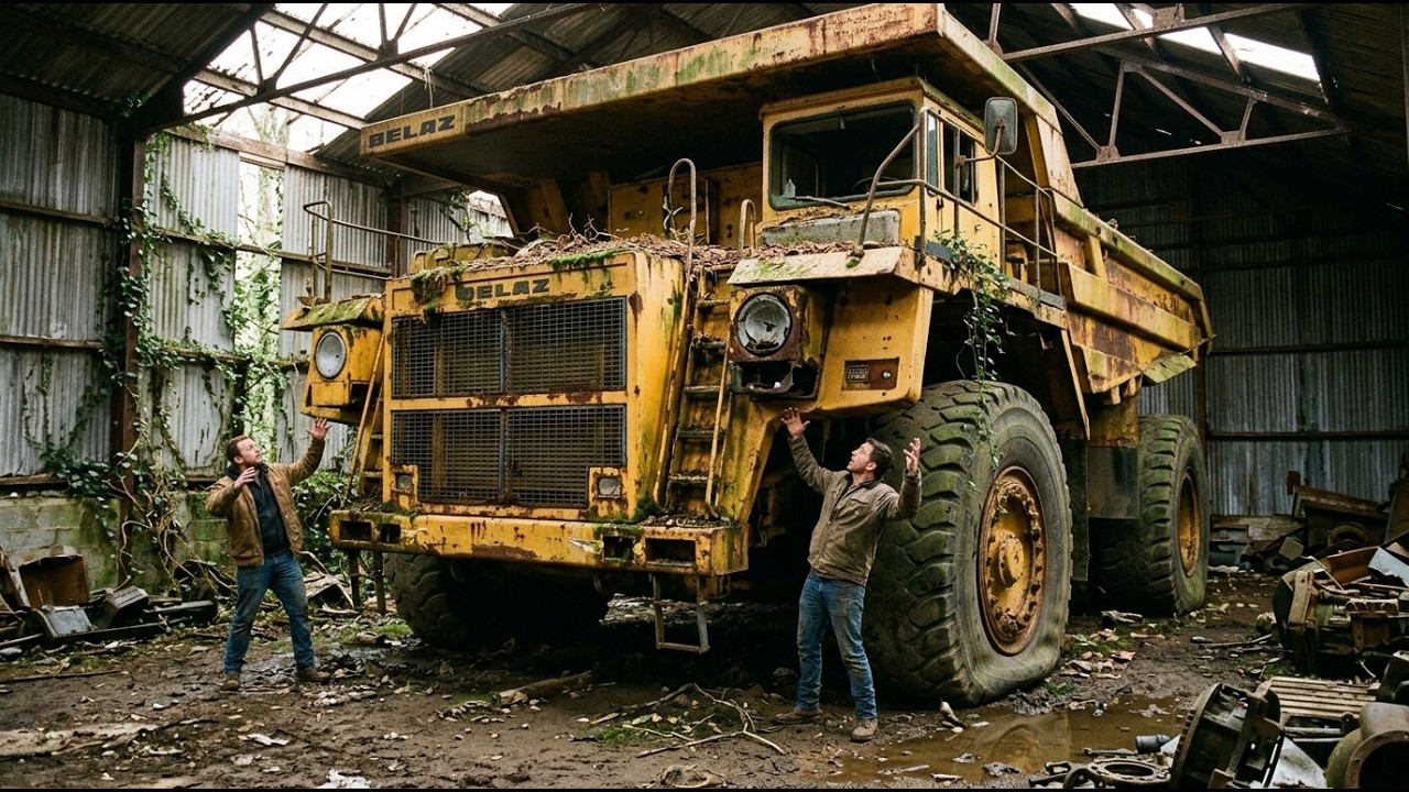 I Fully Restored the World's LARGEST Dump Truck — BelAZ 75710 Complete Restoration