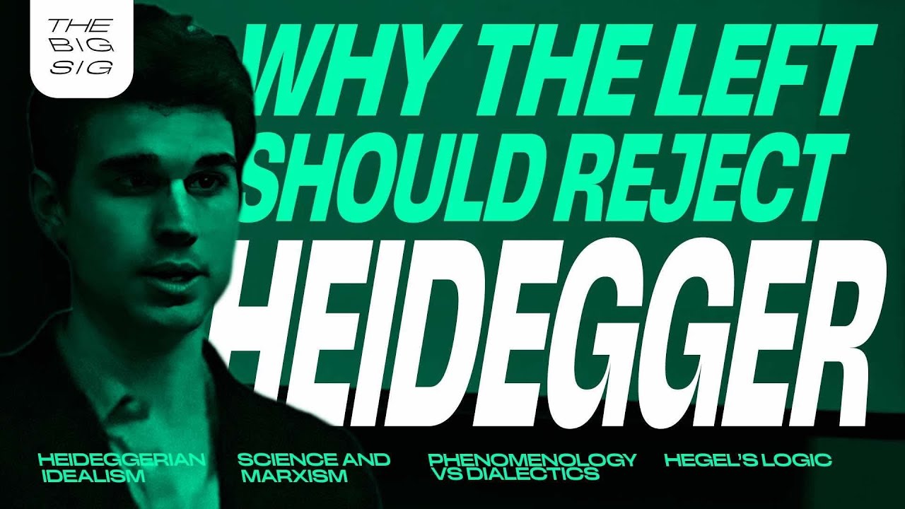 Colin Bodayle on Why the Left Should Reject Heidegger
