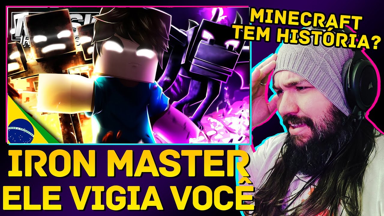 Rap do Ender Dragon, Herobrine e Wither Boss (Minecraft) - ELE VIGIA VOCÊ | IRON MASTER | REACT