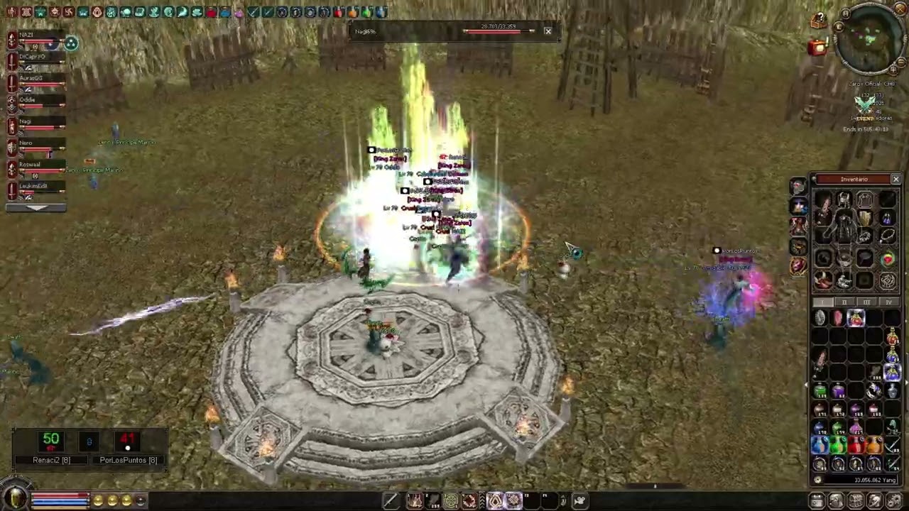 PorLosPuntos VS Renaci2 / Metin2 Zarox Guerras