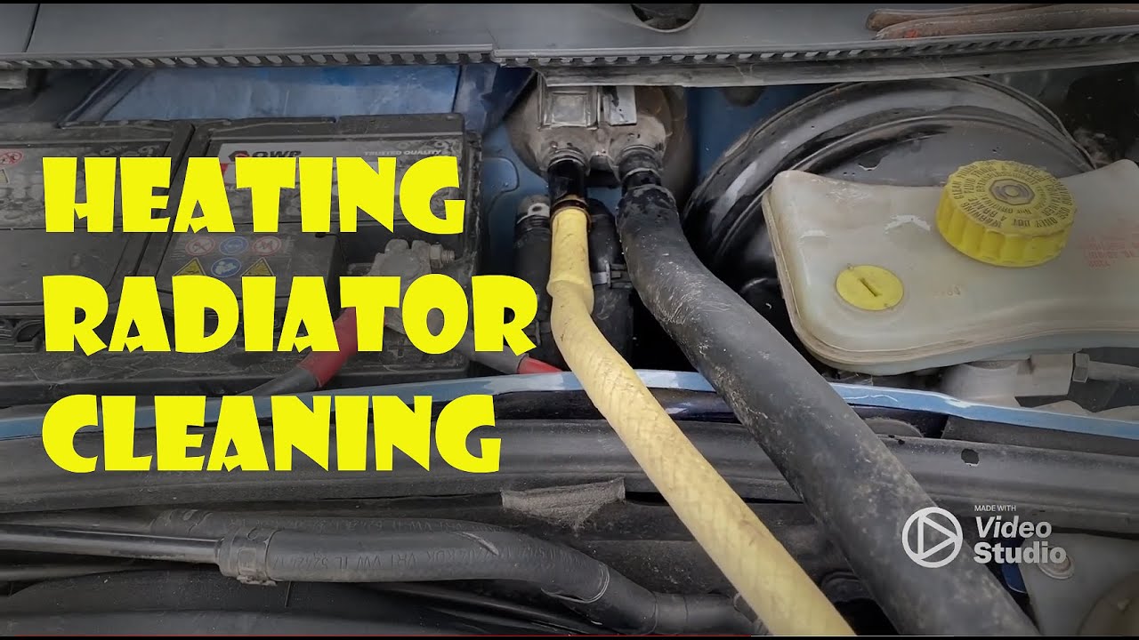 VW Passat, Audi, Skoda, Seat- Heating Radiator Cleaning