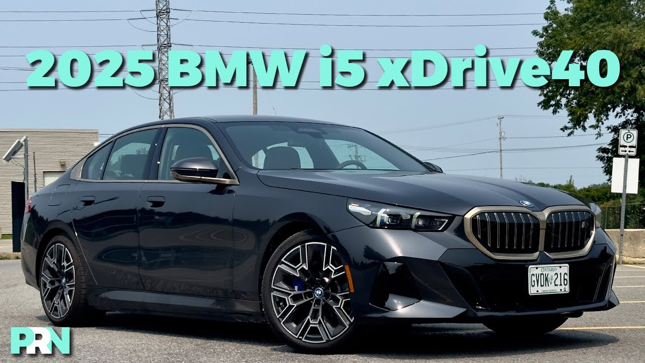 Полный обзор и обзор BMW i5 xDrive40 2025 года