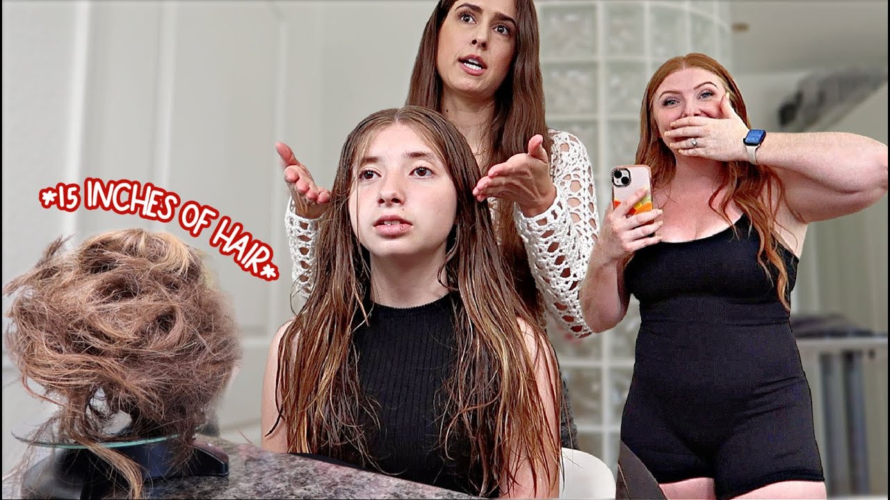 Лилия *наконец-то* отрезает ВСЕ СВОИ ВОЛОСЫ! (почти 13 лет) 🥺 ШОКИРУЮЩАЯ ЭКСТРЕМАЛЬНАЯ СТРИЖКА