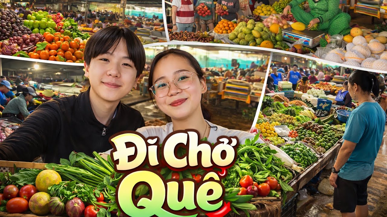 Đi chợ quê cùng út Nhớ nhé| chợ bán rau củ quả và cá tươi quá
