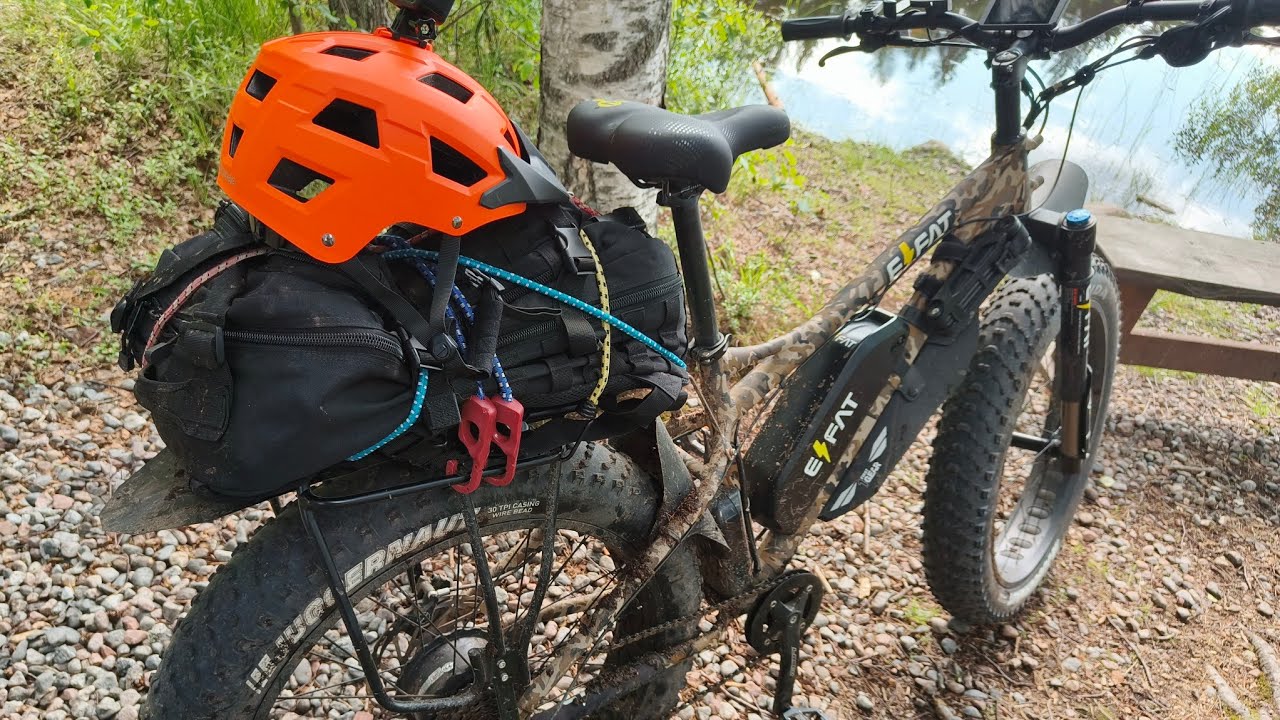 sähköpyörillä mäntyharjulta repovedelle