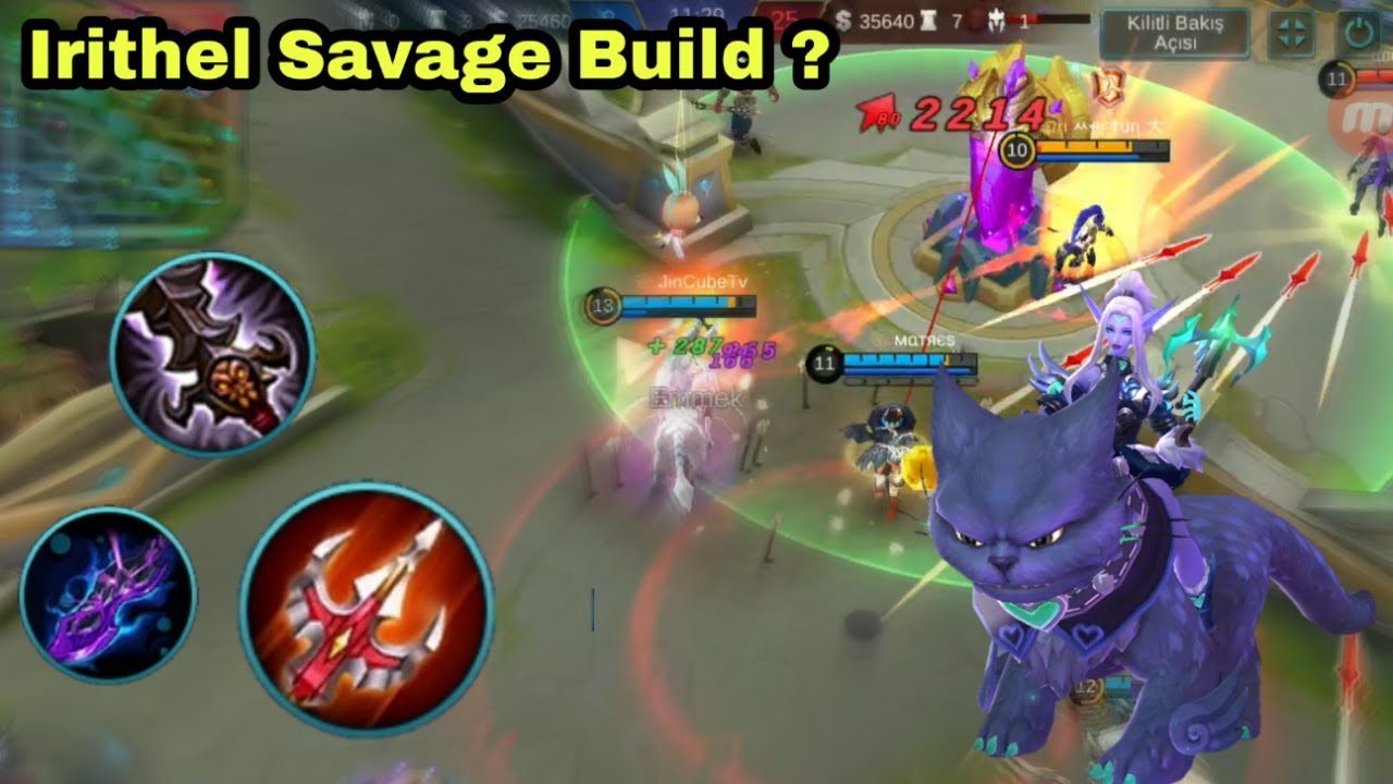 Irithel Hard Carry Game Play + Savage Build | Global Adc Mobile Legends Bang Bang