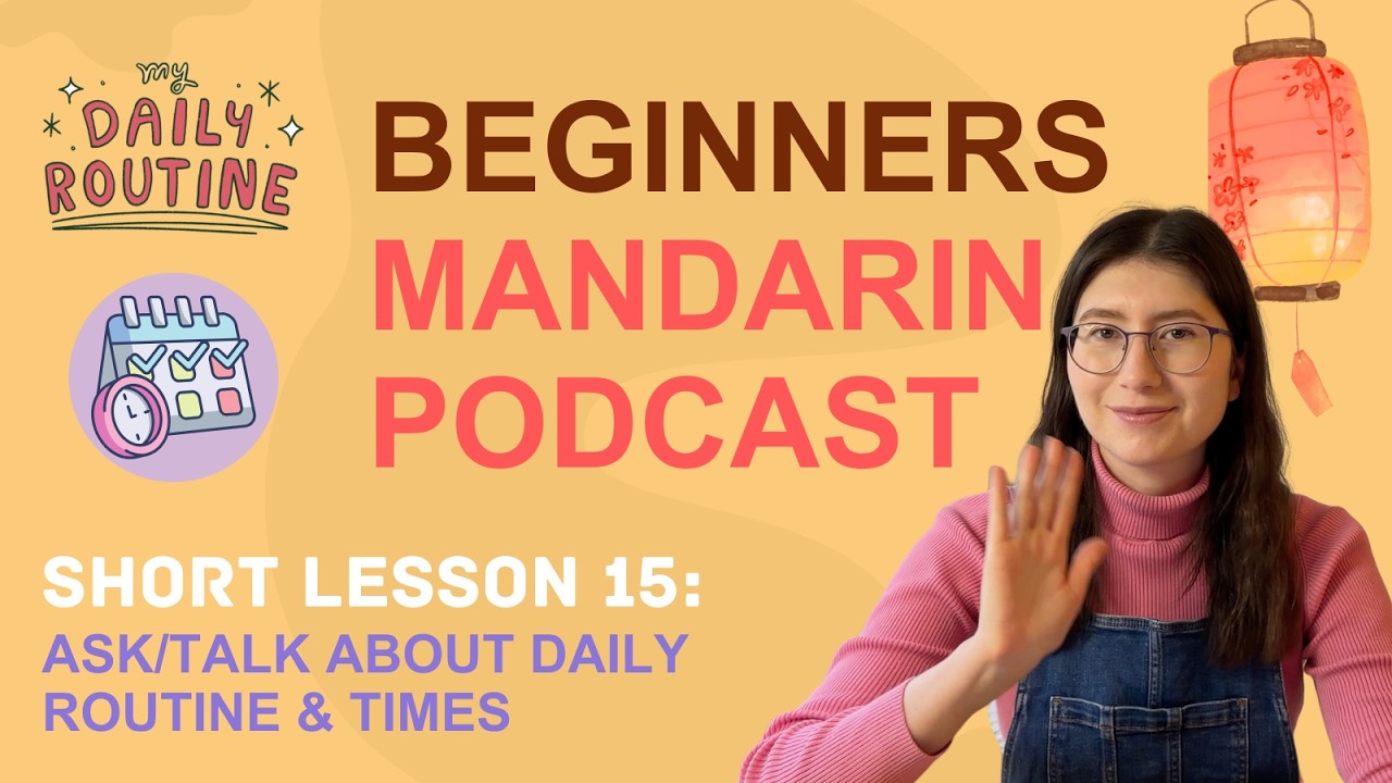 Beginner Mandarin: Learn How to Talk About Time | Useful Chinese for Beginners