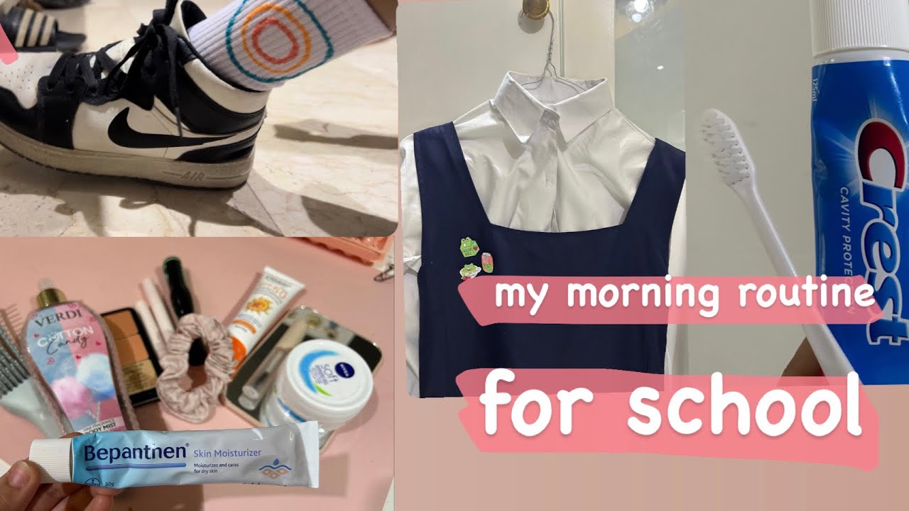 روتيني الصباحي للمدرسة❤️‍🩹✨| My morning routine for school❤️‍🩹✨