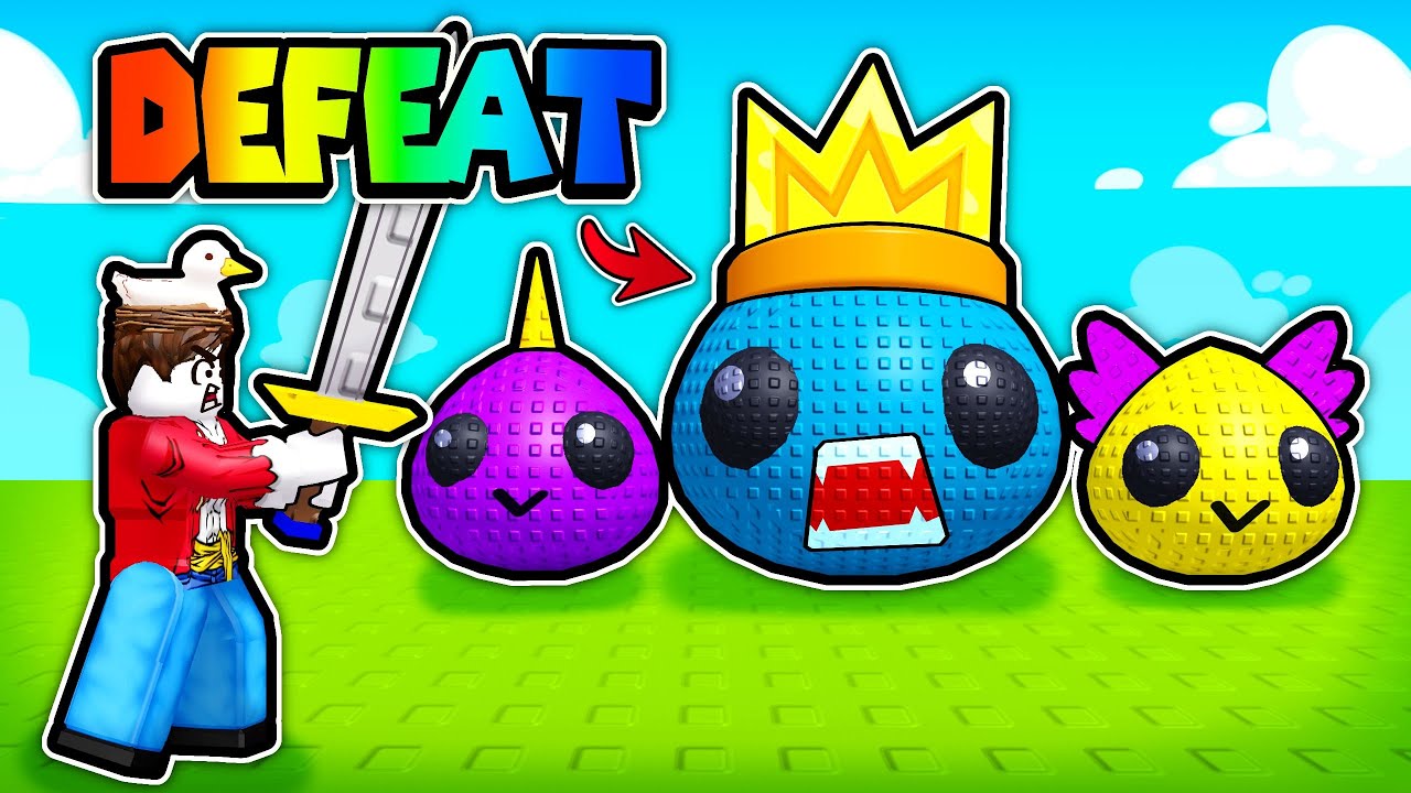 Я победил ВСЕХ СЛАЙМОВ, чтобы РАЗБОГАТЕТЬ в Roblox Slime Slayer