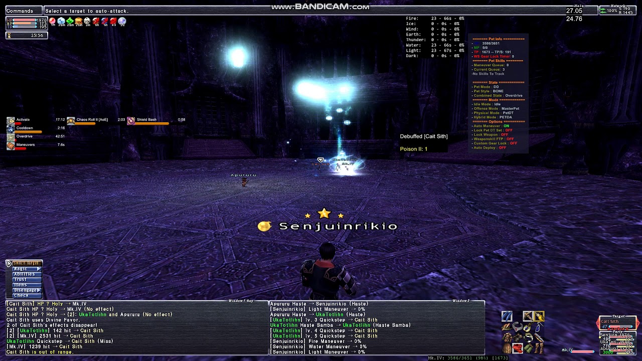 FFXI - PUP Solo Cait Sith [N]