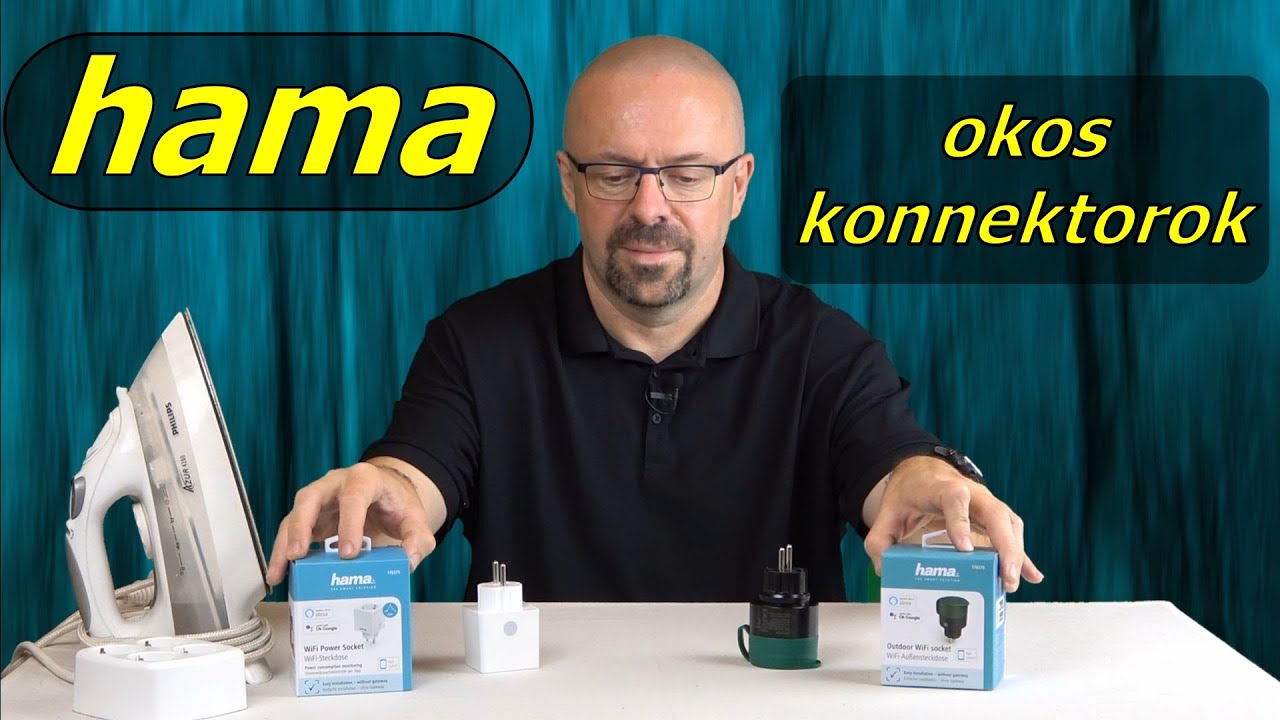 Hama okos konnektorok + Fontos információ a leírás elején!!! (felirattal)