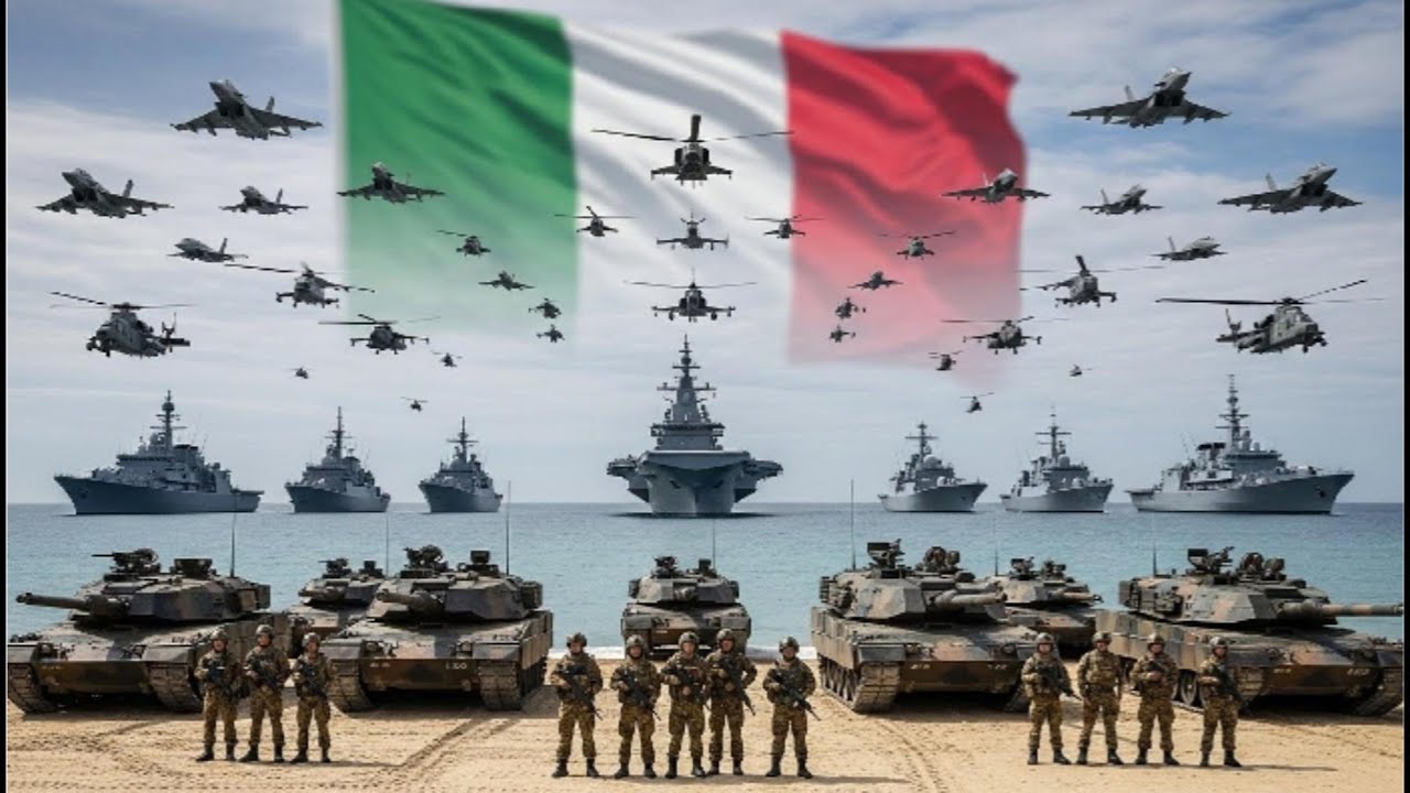Italy&rsquo;s Military Power 2025 &mdash; Top 30 Modern Weapons (Army &bull; Air Force &bull; Navy)