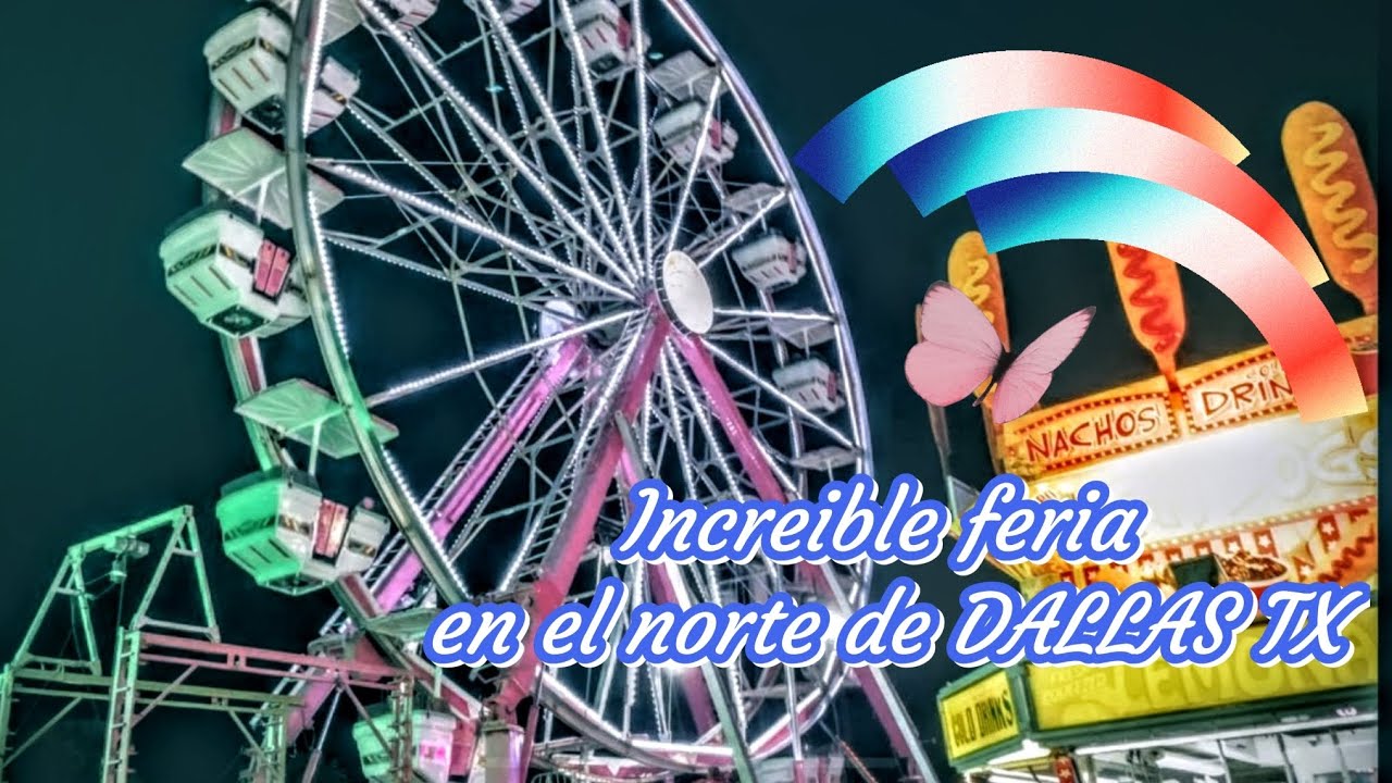 Así es la feria en DALLAS TX