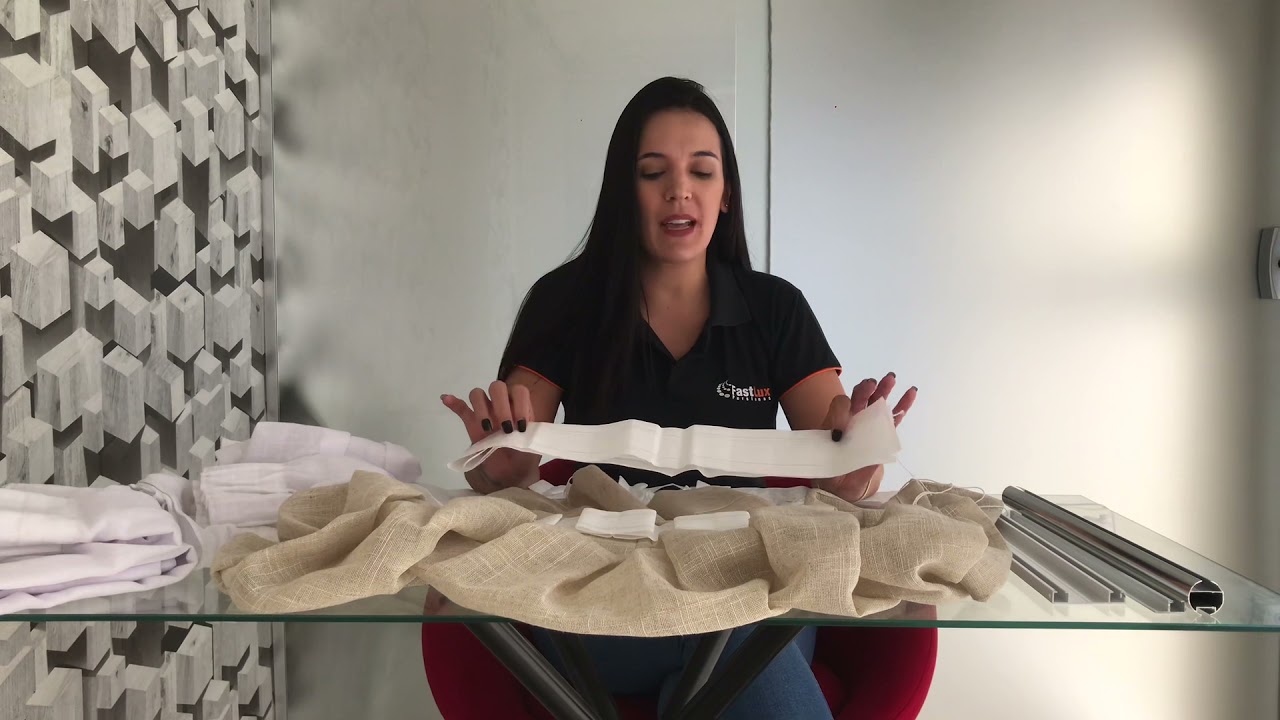 Fitas franzidoras para cortinas