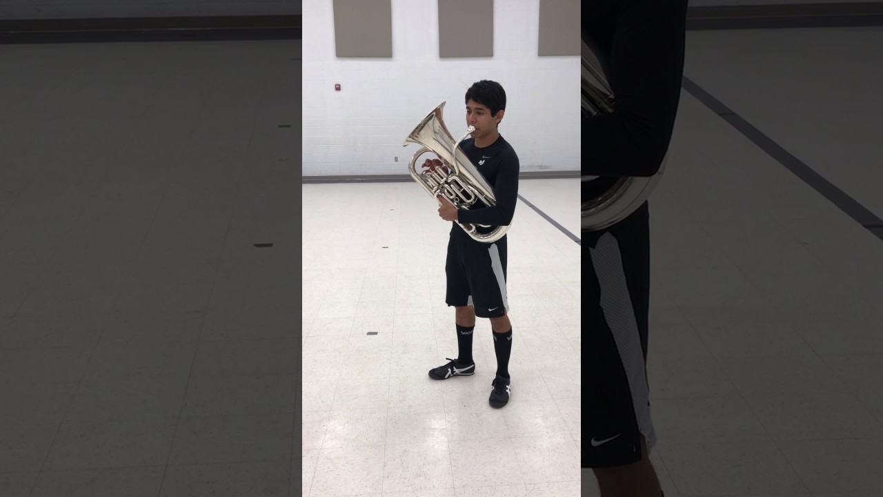 Two Octave Eb Scale on euphonium