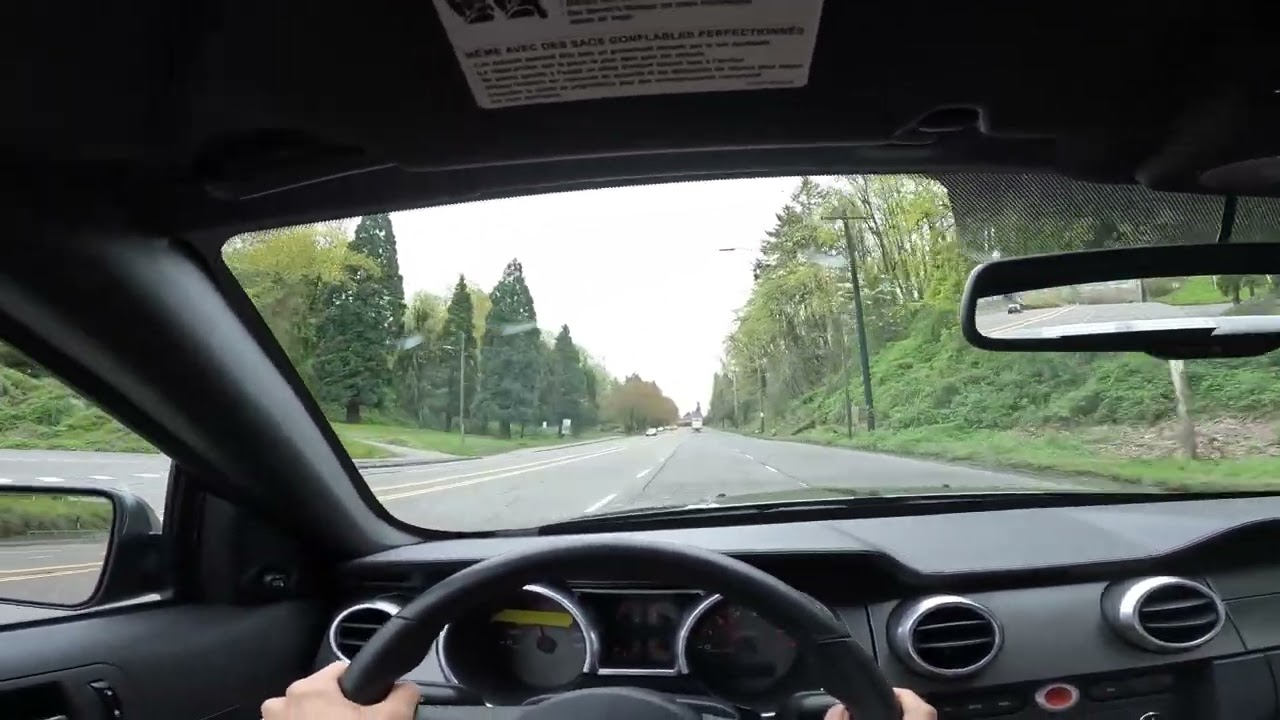 2008 Shelby GT500 Mustang POV Test Drive
