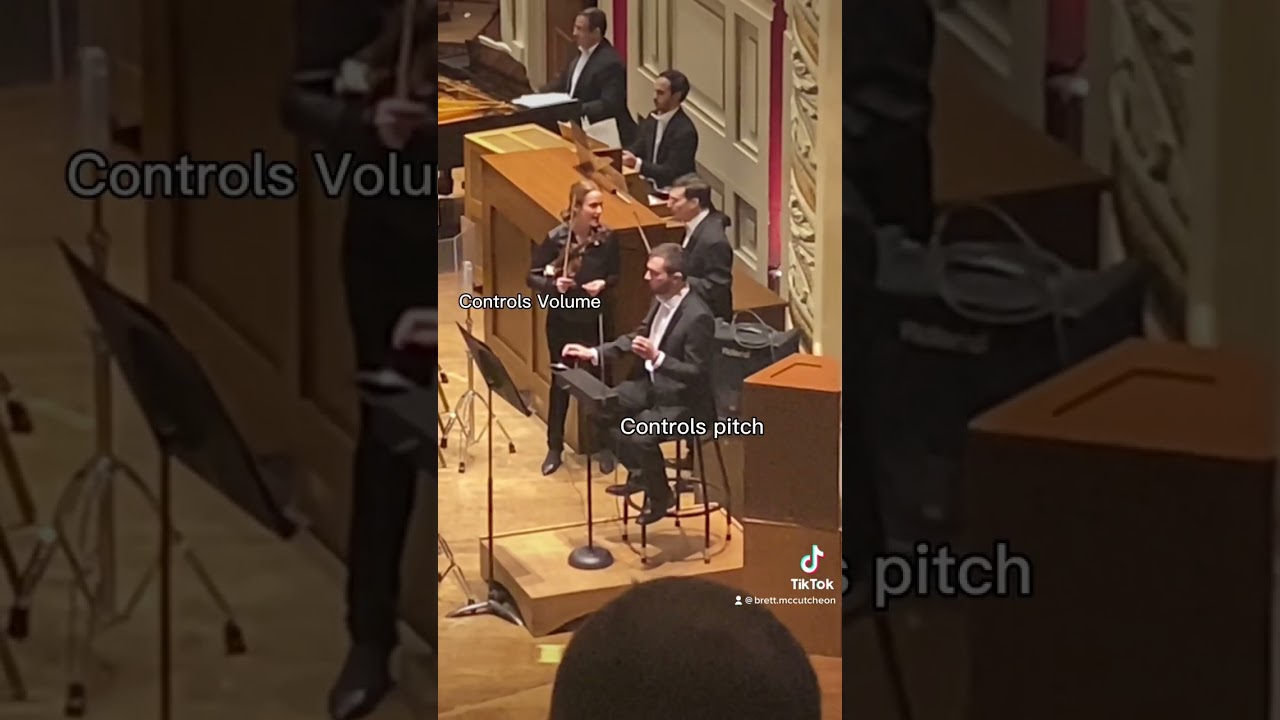 The Invisible Instrument- the Theremin! #theremin #symphony #orchestra #instrument #music #musician
