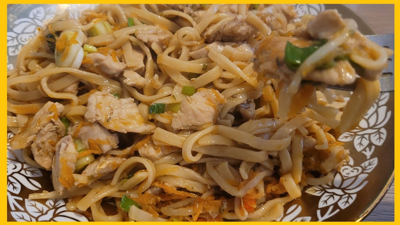 BAMi MET KIPFILET EN GROENTE | PASTA | RECEPTEN OUM YOUNES #165
