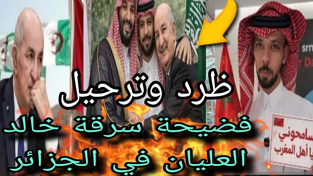 شوفو شنو دار ليه سعودي ،فضيحة سرقة خالد العليان في الجزائر دولة الاشباح الكوميك ديال الضحك