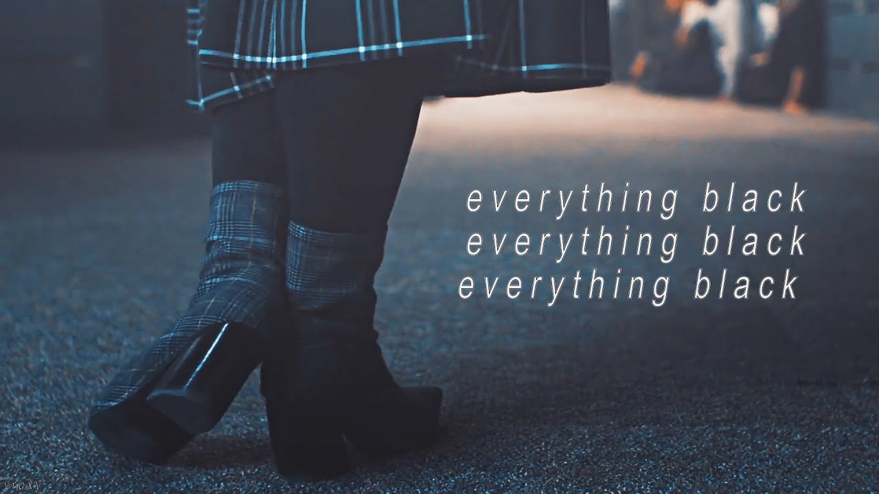 ➫ EVERYTHING BLACK || multifandom