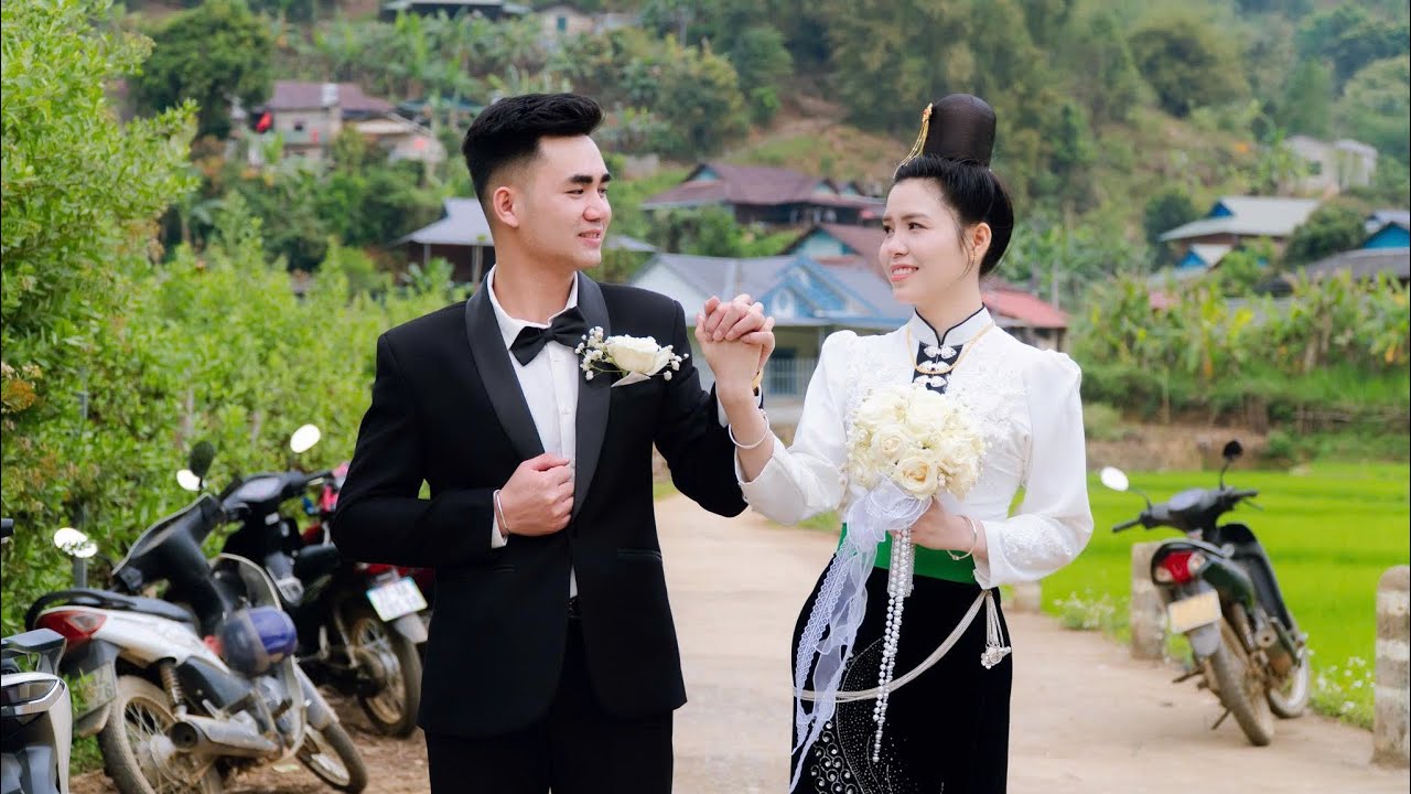 TOÀN CẢNH ĐÁM CƯỚI DÂN TỘC THÁI TÂY BẮC “ NINH MẠNH & NHƯ THẢO” TẠI BẢN HỚI “ XÃ TUẦN GIÁO ĐIỆN BIÊN