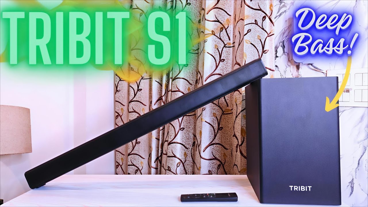 Tribit Soundbar S1 Unboxing & Sound Test 2025 🔊 | Best X-3D Bass Soundbar for Music Lovers!