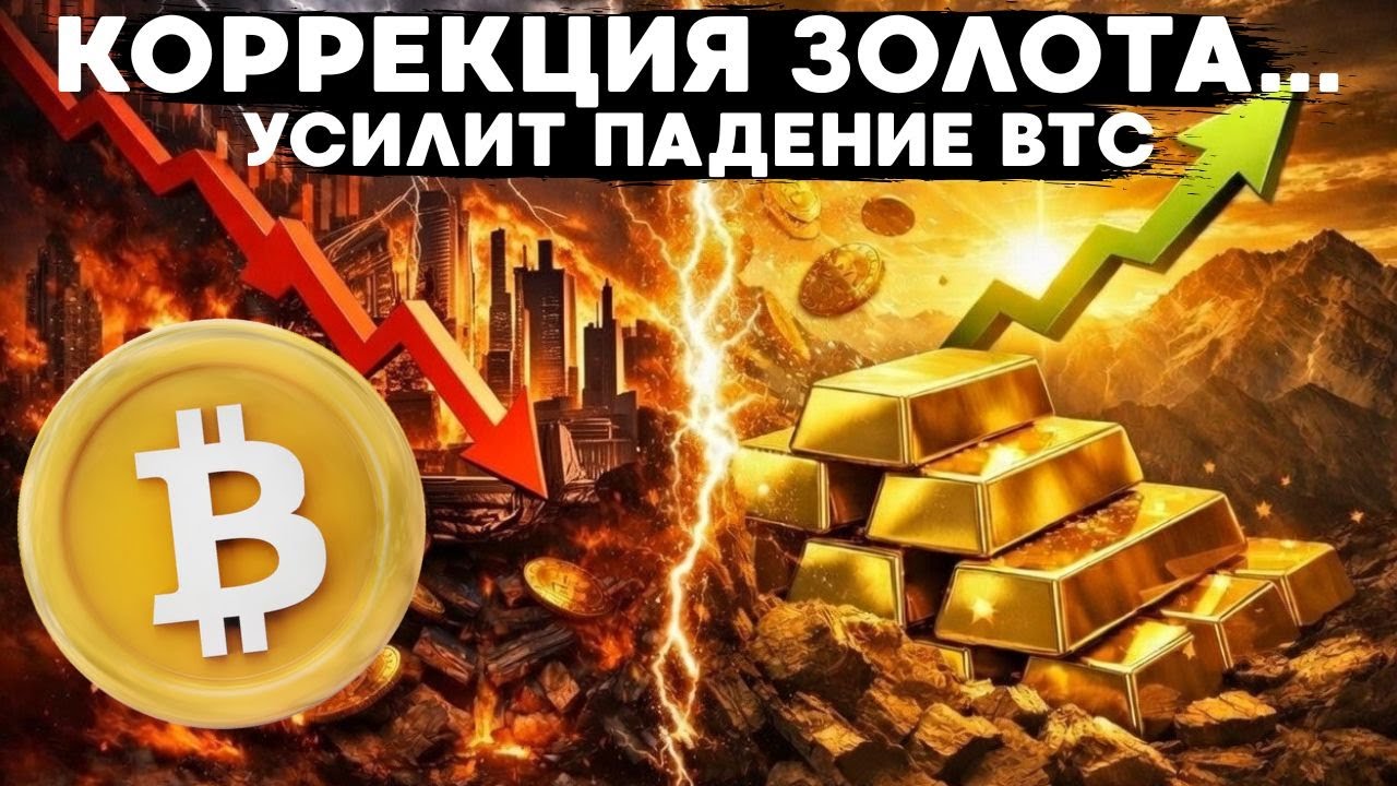 ЗОЛОТО И BTC ,ПОЧЕМУ ОДИН АКТИВ ПАДАЕТ, А ДРУГОЙ РАСТЁТ, ЧТО БУДЕТ С БИТКОИНОМ ПРИ КОРРЕКЦИИ XAU!