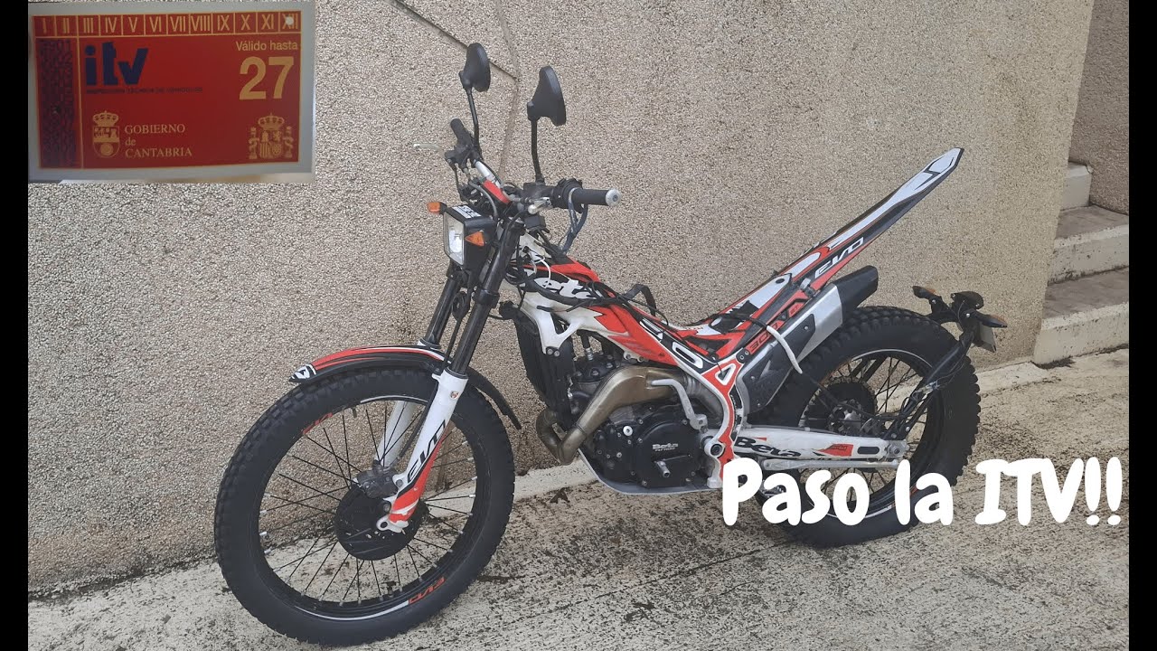 Como pasar la ITV a una moto de trial // Beta Evo 300 2020//