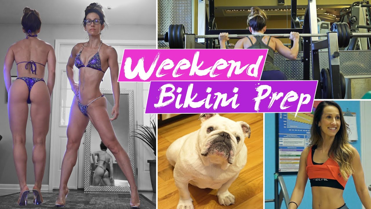 Bikini Prep Weekend | OCB Bikini Posing | Killer Workouts | 4k!