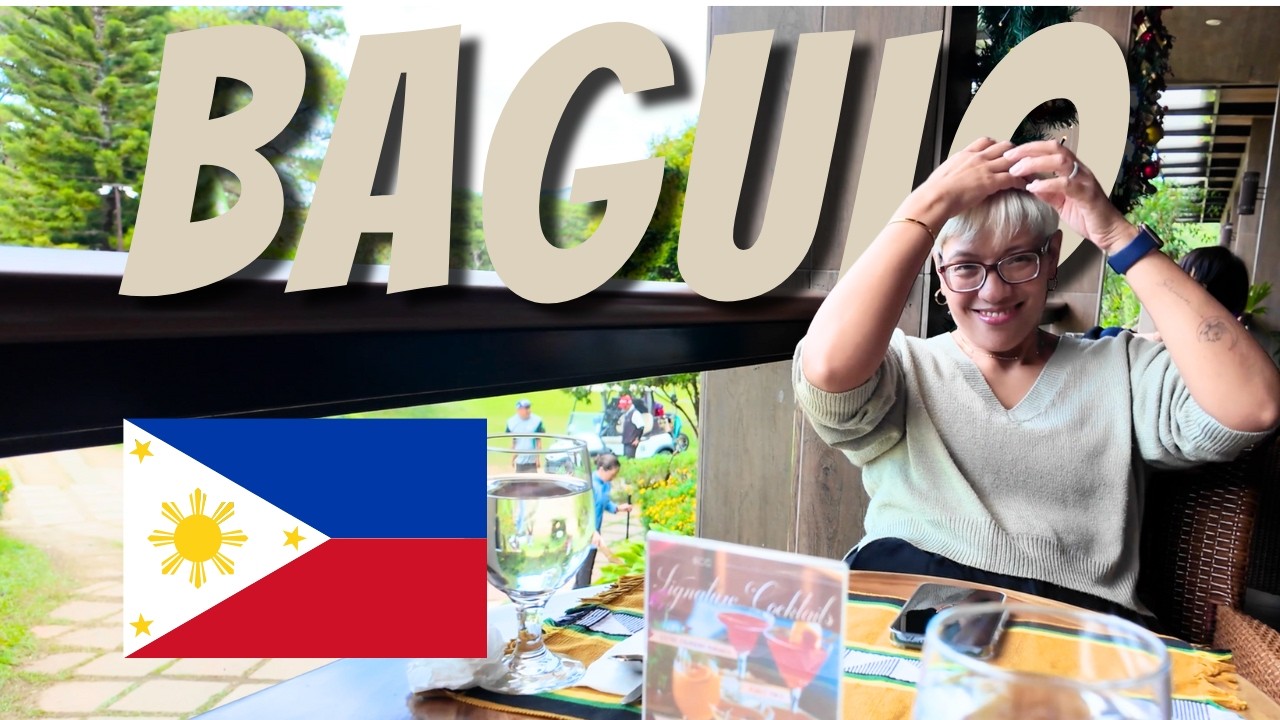 Baguio Vlog | Fil-Am Golf | Tam - Awan | Igorot Stone Kingdom 🇵🇭