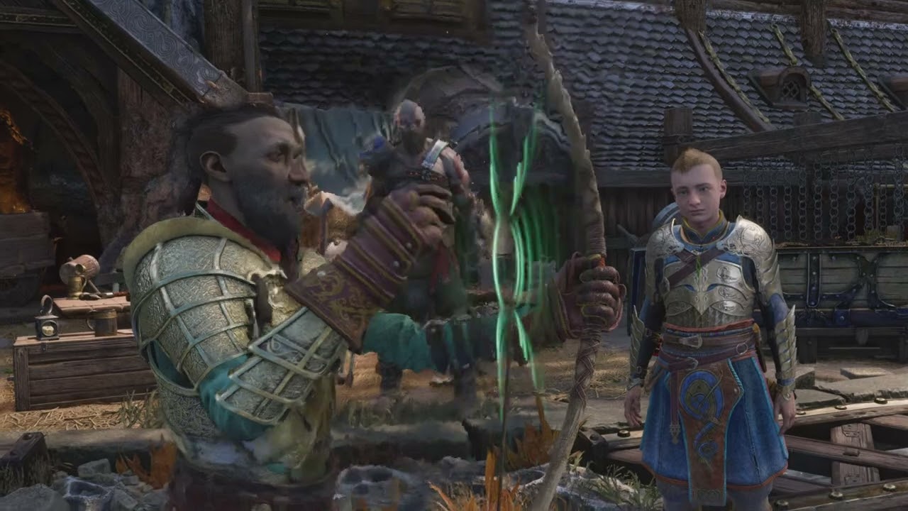 GOD OF WAR RAGNAROK  (NIDAVELLIR VILLAGE) PART 4  PS5 FULL GAME